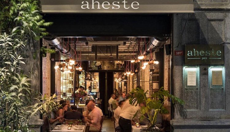 The delicious Aheste restaurant in Beyoğlu