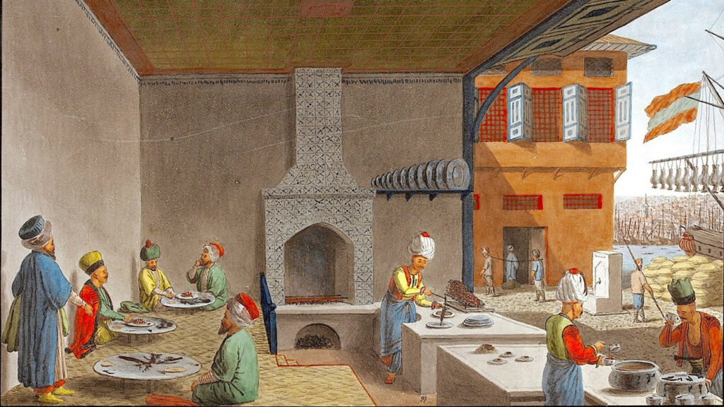 Les anciens chef de cuisine turque du palais ottoman