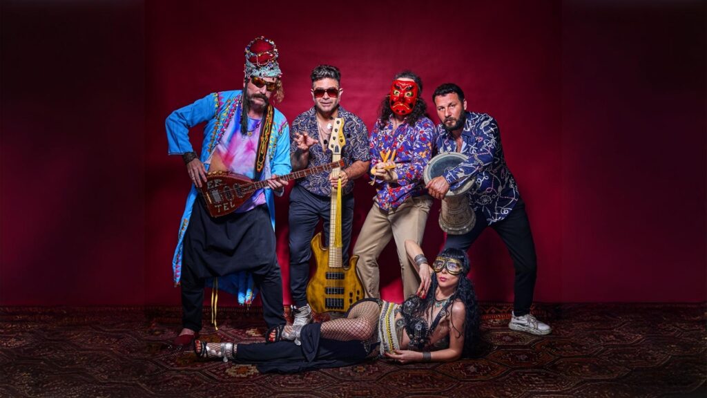 Baba Zula in concert in Istanbul